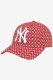 Red Fashion Street Embroidery Patchwork Hat