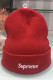Red Fashion Casual Embroidery Letter Hat