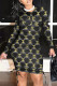 Black Yellow Fashion Casual Print Patchwork O Neck One Step Skirt Dresses