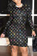 Multi-color Fashion Casual Print Patchwork O Neck One Step Skirt Dresses