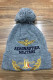 Grey Fashion Casual Embroidery Patchwork Letter Hat