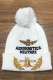 White Fashion Casual Embroidery Patchwork Letter Hat