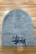 Grey Fashion Casual Embroidery Patchwork Letter Hat
