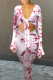 White Sexy Casual Print Bandage V Neck Long Sleeve Two Pieces