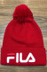 Red Fashion Casual Embroidery Patchwork Letter Hat