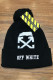 Black Fashion Casual Embroidery Patchwork Letter Hat
