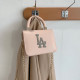 Khaki Fashion Casual Letter Patchwork Bags