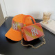 Orange Fashion Casual Hot Drilling Letter Bags