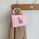 Pink Fashion Casual Letter Patchwork Bags