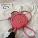 Rose Red Fashion Casual Patchwork Rivets Bags
