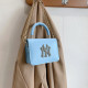 Blue Fashion Casual Letter Patchwork Bags