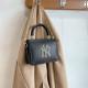 Black Fashion Casual Letter Patchwork Bags