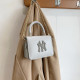 Light Gray Fashion Casual Letter Patchwork Bags