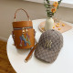 Brown Fashion Casual Hot Drilling Letter Bags