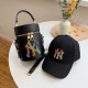 Black Fashion Casual Hot Drilling Letter Bags