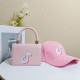 Pink Fashion Casual Print Patchwork Bags