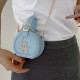 Blue Fashion Casual Letter Hot Drill Bags