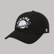 Black Fashion Street Letter Embroidered Hat
