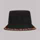 Black Fashion Casual Letter Embroidered Hat