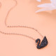 Black Fashion Simplicity Solid Chains Necklaces