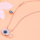 Multicolor Fashion Simplicity Geometric Patchwork Chains Necklaces