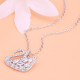 Silver Fashion Simplicity Solid Chains Necklaces