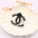 Black Fashion Simplicity Letter Hot Drill Rings
