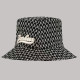 Black Fashion Casual Letter Embroidered Hat