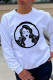White Casual Sportswear Print Patchwork O Neck Tops