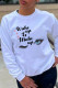 White Casual Print Patchwork O Neck Tops