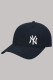 Navy Blue Fashion Simplicity Embroidery Letter Hat