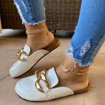 White Casual Street Patchwork Closed Comfortable Out Door Shoes