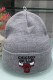 Grey Fashion Street Embroidery Patchwork Letter Hat
