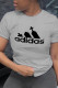 Grey Street Sportswear Print Patchwork O Neck T-Shirts