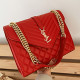 Red Fashion Vintage Letter Metal Accessories Decoration Bags