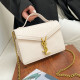 White Fashion Simplicity Letter Chains Bags