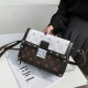 White Fashion Casual Print Patchwork Bags