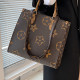 Coffee Fashion Vintage Print Patchwork Bags