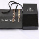 Gold Fashion Simplicity Letter Hot Drill Earrings