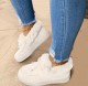 White Casual Round Keep Warm Shoes