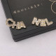 Gold Fashion Simplicity Letter Hot Drill Earrings