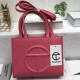 Rose Red Fashion Vintage Geometric Letter Bags