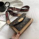Khaki Fashion Casual Print Patchwork Bags