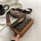 Brown Fashion Casual Print Patchwork Bags
