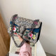 Deep Blue Fashion Simplicity Print Chains Bags