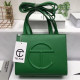 Green Fashion Vintage Geometric Letter Bags