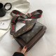 Coffee Fashion Casual Print Patchwork Bags