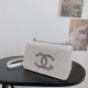 White Fashion Casual Letter Hot Drill Bags