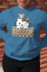 Blue Casual Sportswear Print Patchwork O Neck Tops