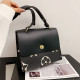 Black Fashion Casual Print Patchwork Bags